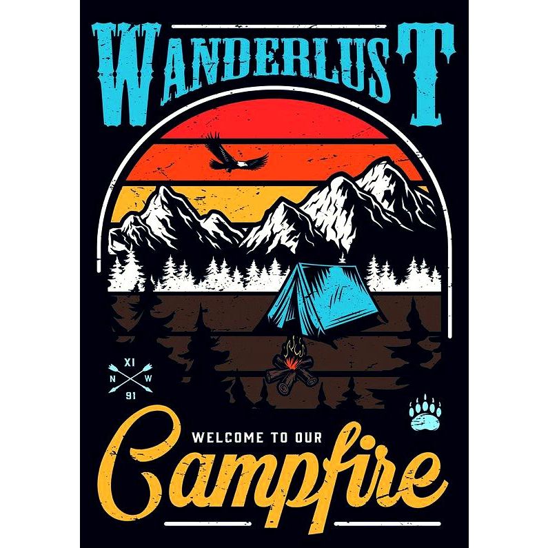 

SABLON DTF STIKER TINGGAL SETRIKA MUDAH DAN PRAKTIS BISA SATUAN - WANDERLUST CAMPFIRE