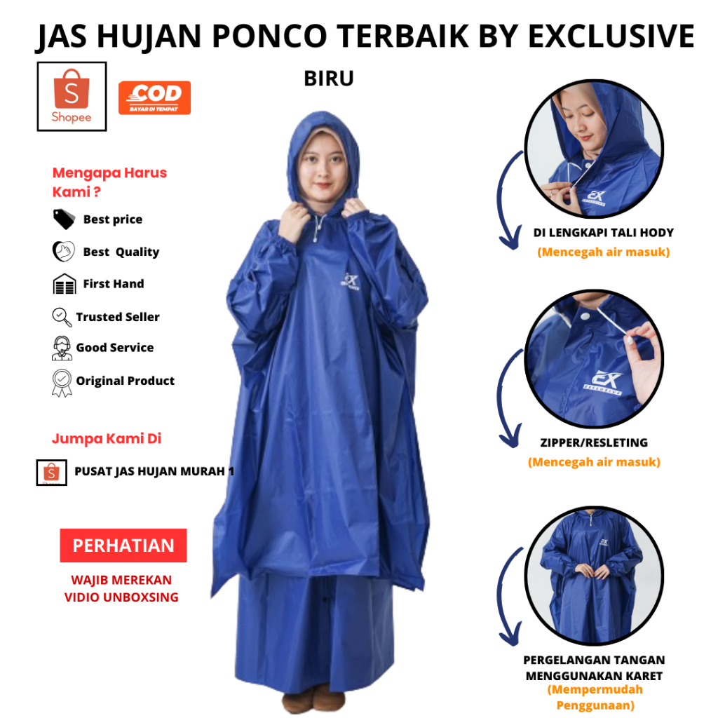 JAS HUJAN DEWASA / JAS HUJAN DEWASA SETELAN / JAS HUJAN DEWASA BAHAN TEBAL / JAS HUJAN PRIA WANITA