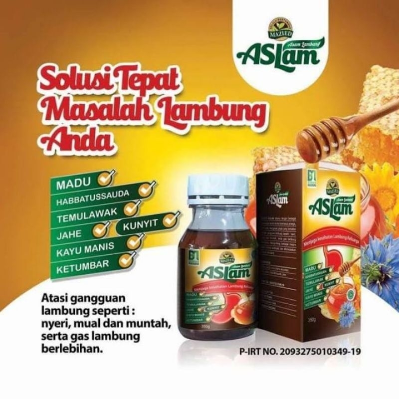 

Madu ASLAM Asam Lambung 350 g