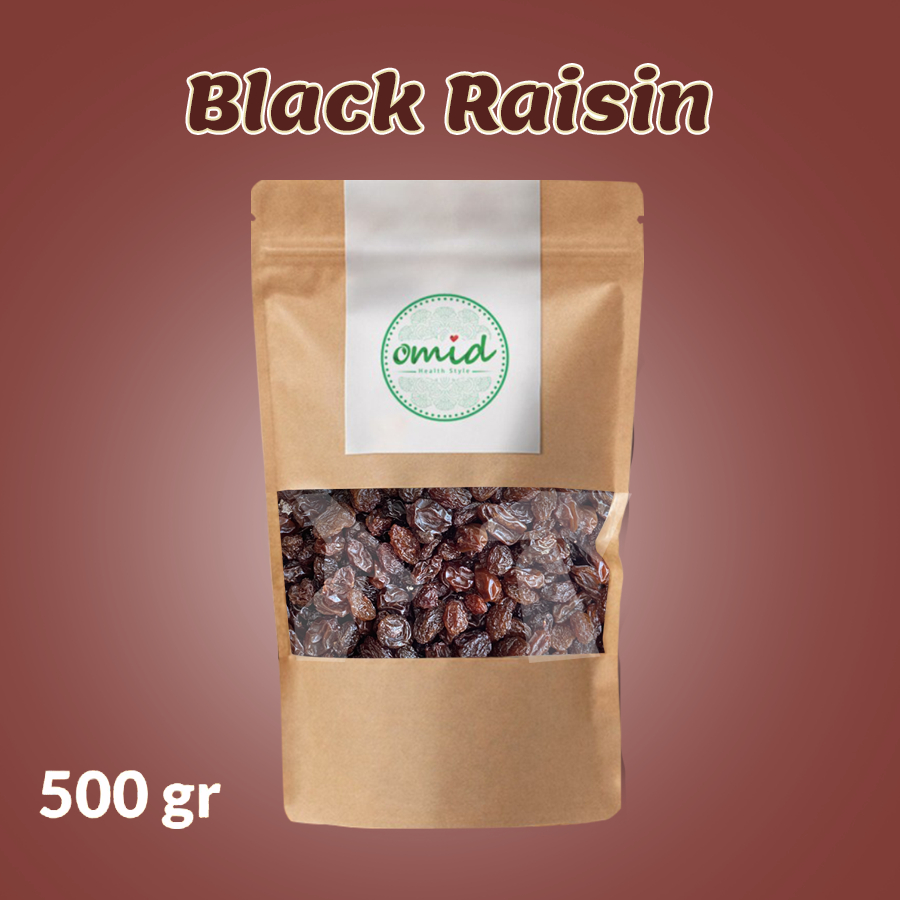 

500 gr - Organic Black Raisin | Kismis Hitam Organik