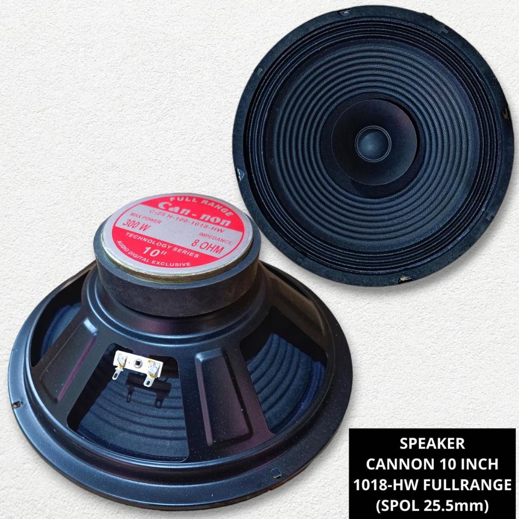 Speaker Cannon 10 Inch Fullrange / Cannon 10 Full range / Canon 10 FR