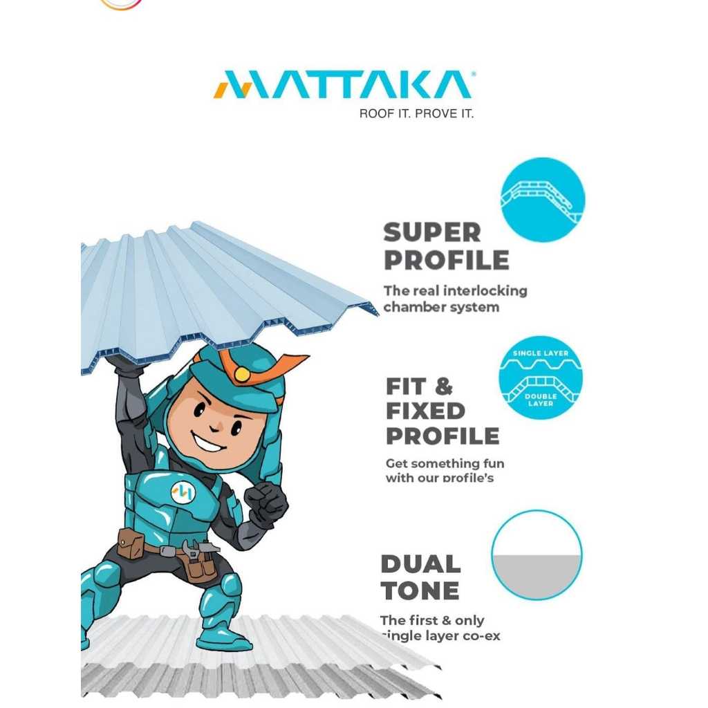 MATTAKA ECO SINGLE LAYER SAGA 1000