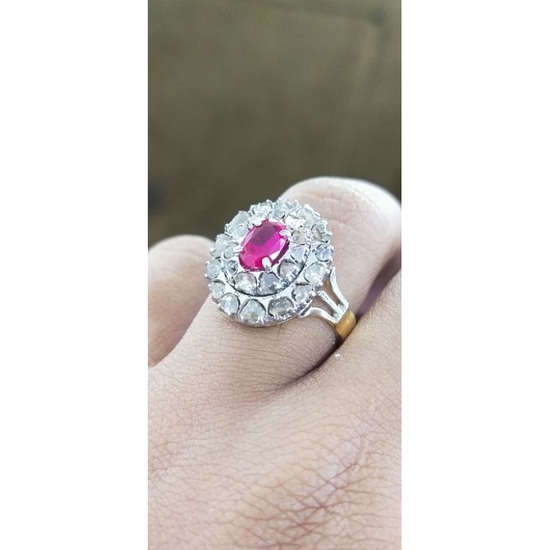 cincin perak intan martapura