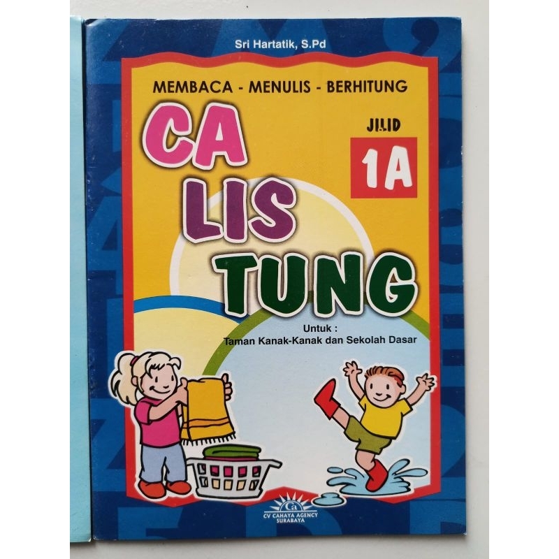 Calistung 1A Untuk TK Paud & SD