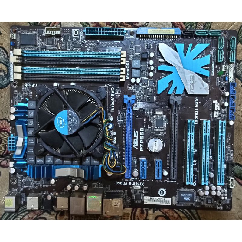 Motherboard Asus P7P55D, Processor i5 650