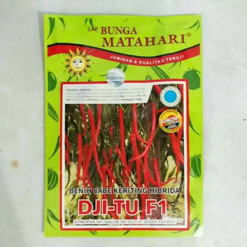 benih cabe keriting Djitu F1 10 gram