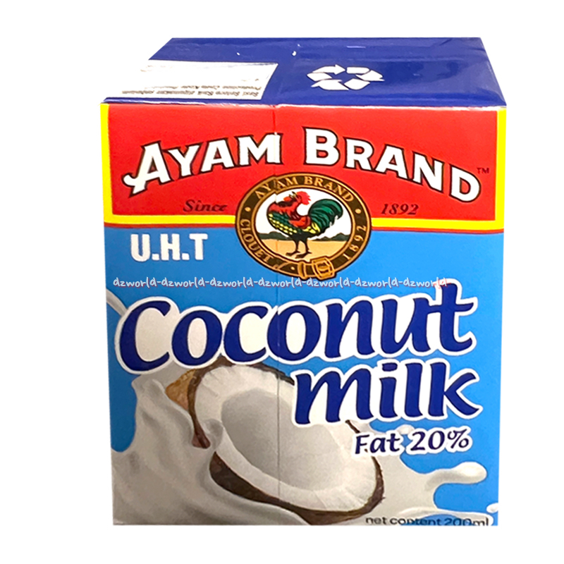 

Ayam Brand 200ml Santan Kelapa Coconut Milk Tanpa Bahan Pengawet 200 ml Ayambrand Coconut Instan Santan Santen Instan Siap Pakai Instant