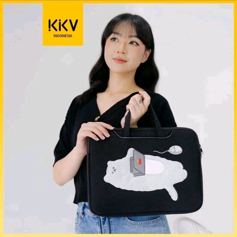 tas laptop kucing KKV
