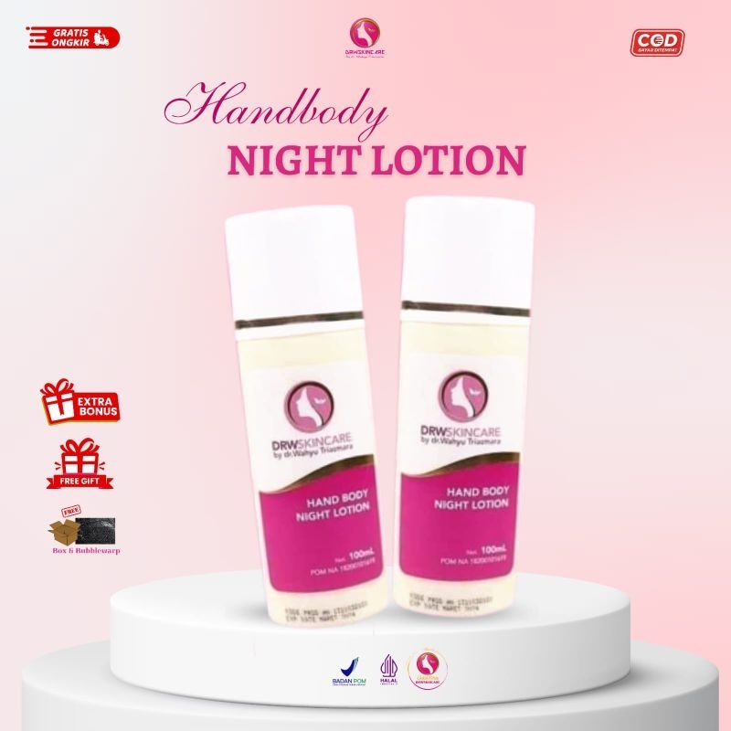 (COD) Drw Skincare Lotion Night Licorice / Lotion Night Premium / Lotion Night Pencerah melembabkan