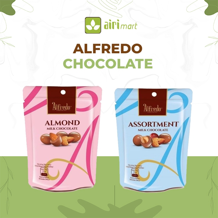 Alfredo Coklat Assortment / Milk Chocolate Mini Pouch