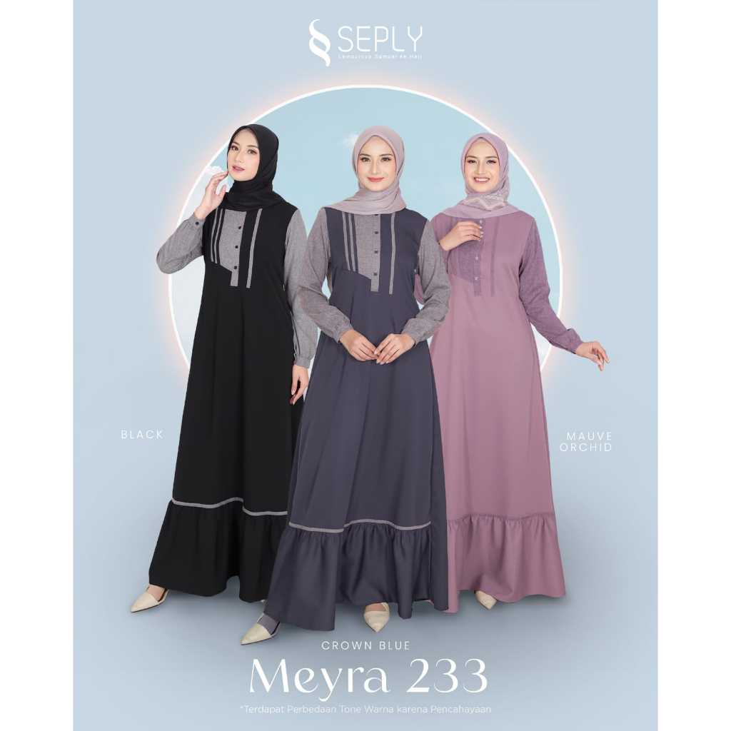 Gamis Meyra 233 by Seply Official / Gamis Meyra / Gamis Seply