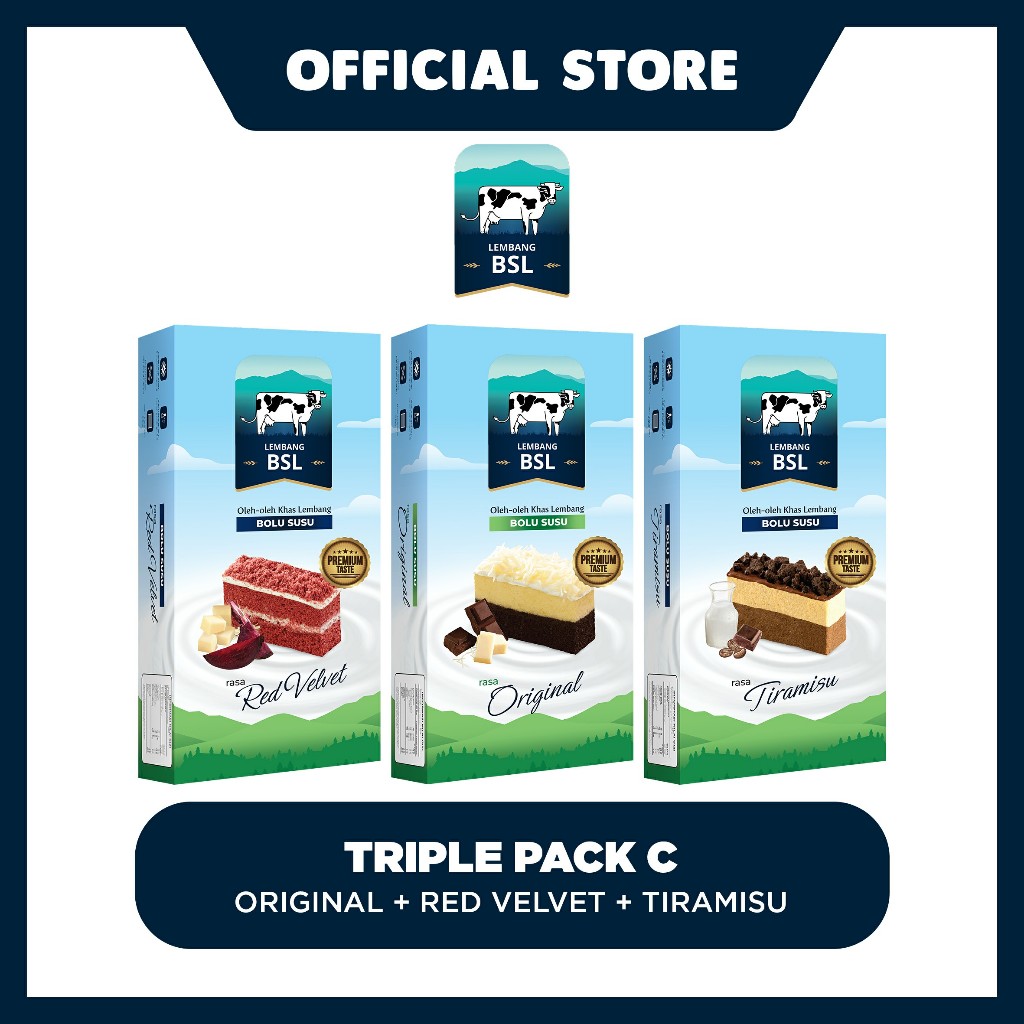 

Triple Pack C (Reguler - Original + Red Velvet + Tiramisu)