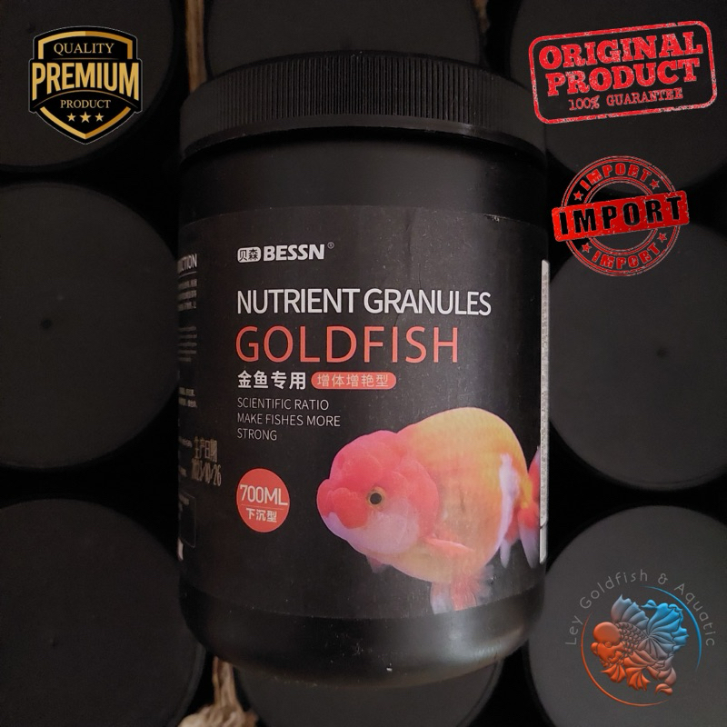 Pelet Ikan Koki IMPORT BSSN Sinking 700ml