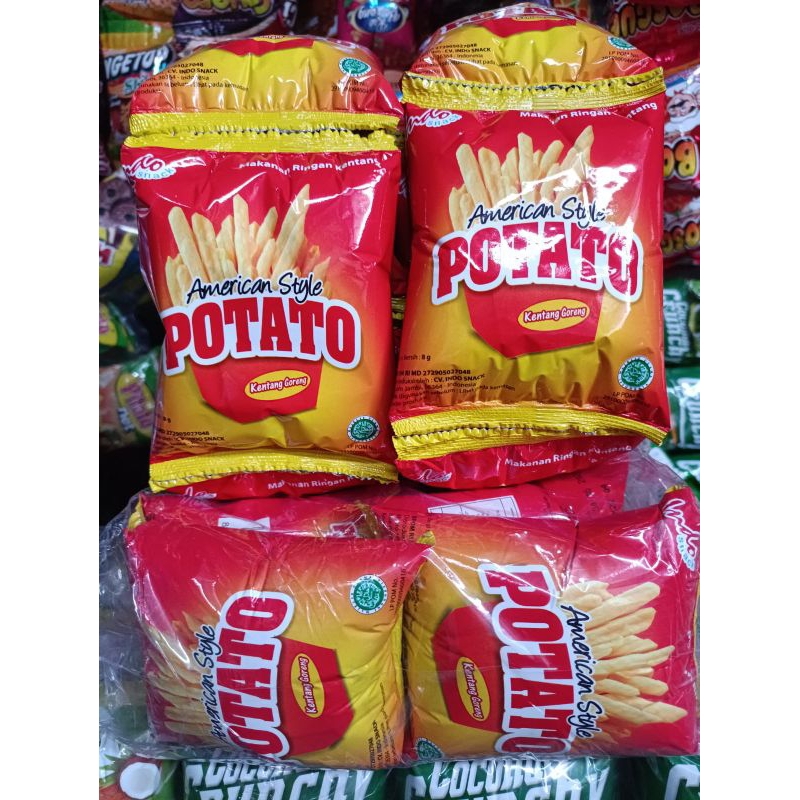 

Snack Potato 1renteng isi 10pcs