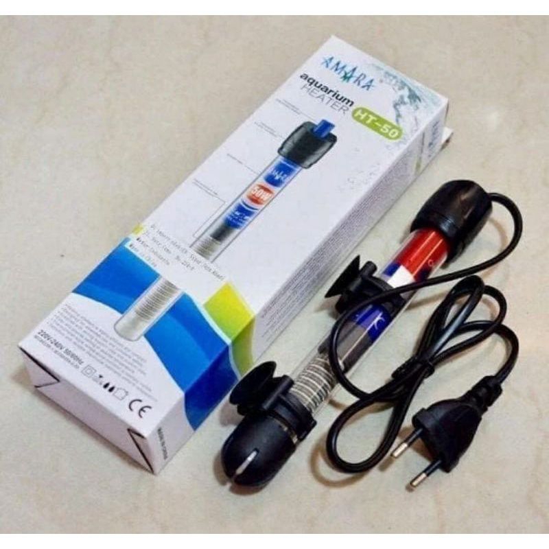 WATER HEATER HT50 pemanas air aquarium Ht 50 watt