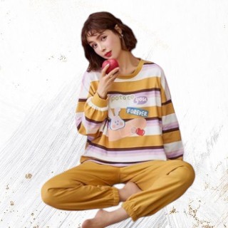 { MyReseller } Baju Tidur Piyama Stelan Muslimah Hijabers Girl Wanita Dewasa Remaja Motif Karakter