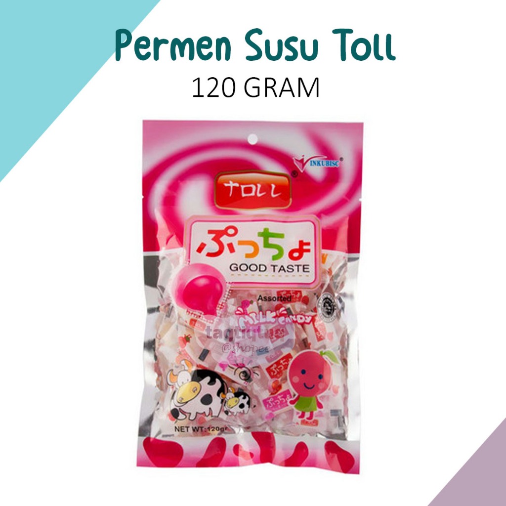 

Milk Candy Permen Susu Toll 120 Gram Halal