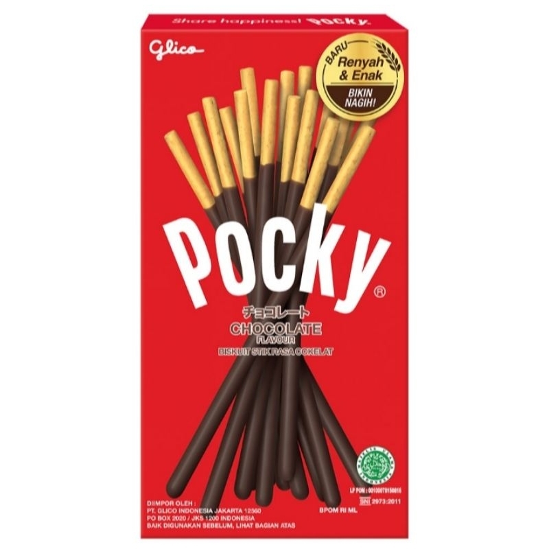 

Glico Pocky Biskuit Stick Chocolate 47 gram