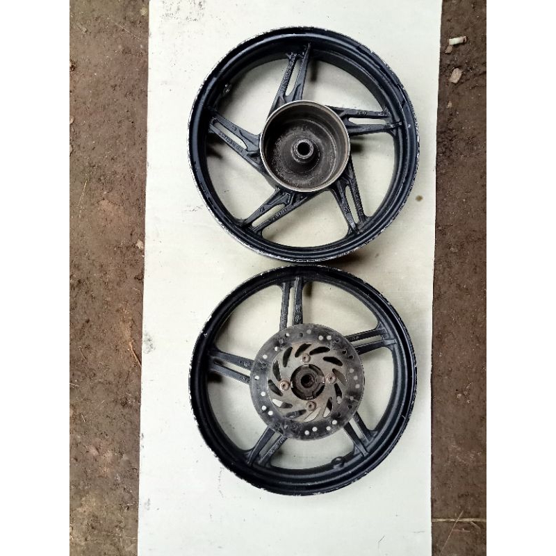 velg/pelk standar depan belakang honda beat 2016/2020 original second