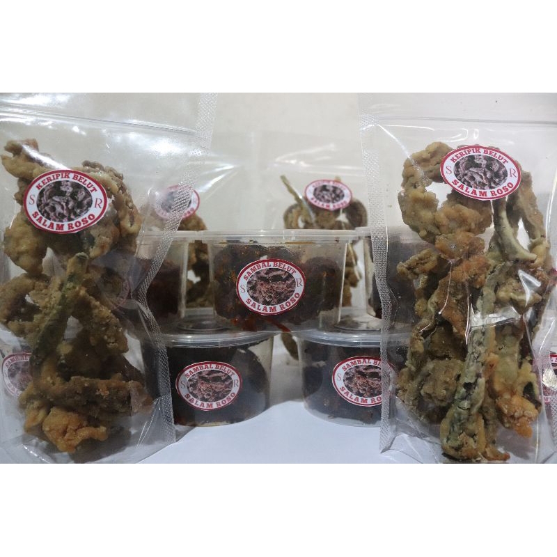 

keripik belut renyah