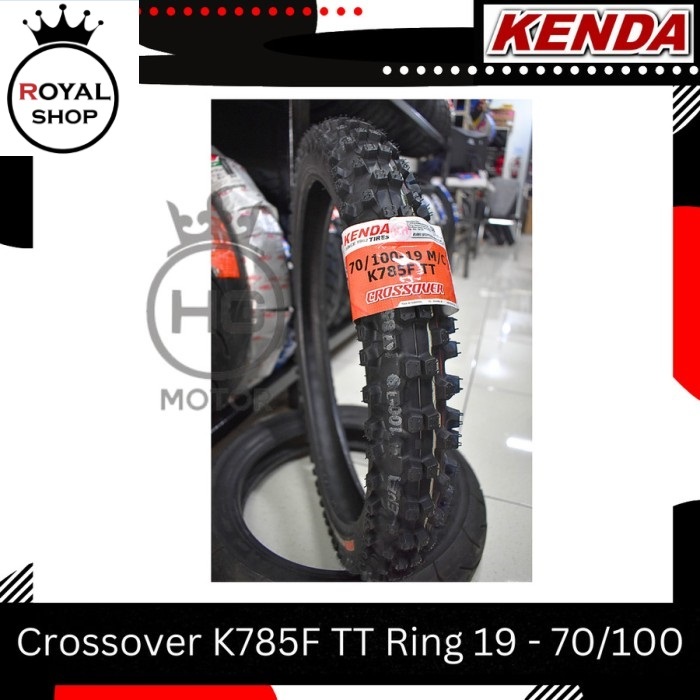 BAN CROSS KENDA MILVILLE II K785 70/100 RING 19 BAN DEPAN KLX