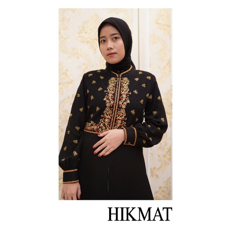 Terbaru abaya Hikmat/ gamis Hikmat / abaya turky A3003-02 Original