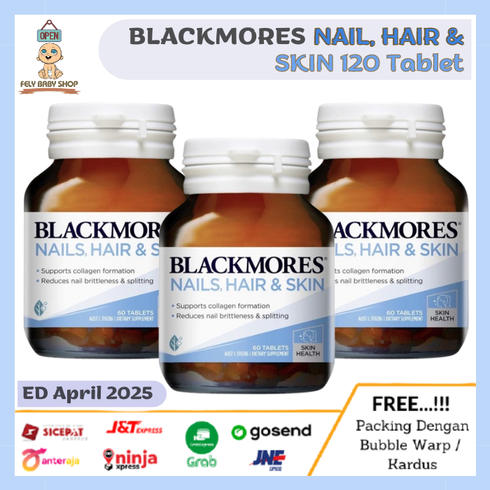 BLACKMORES Nail Hair And Skin Collagen Biotin 120 Tablet