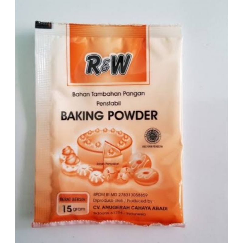 

R&W Baking Powder Sachet 15gr / Baking Powder