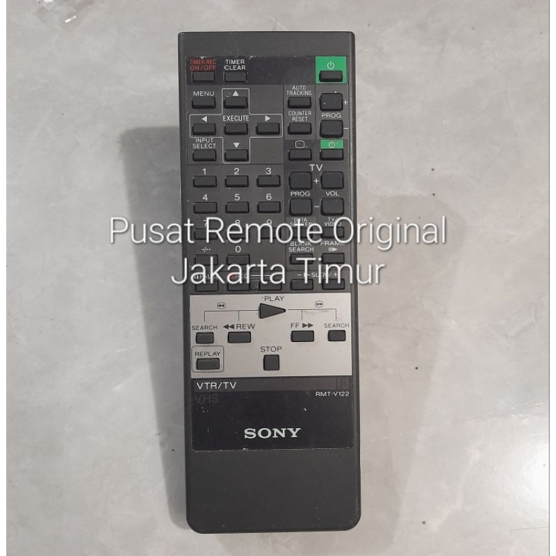 REMOTE REMOT DVD VHS SONY RMT-V22 ORIGINAL