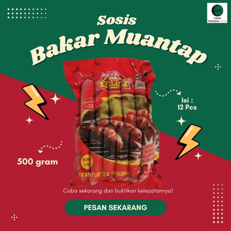 

Sosis bakar Muantap isi 12