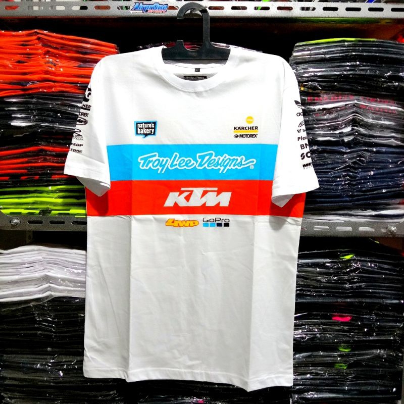KAOS KTM TLD BAJU TRAIL T- SHIRT MOTOR CROSS