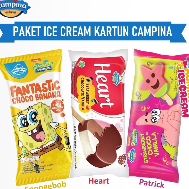 

LBYB8149 COD NEWPRODUCT Ice Cream Es Krim Kartun Campina