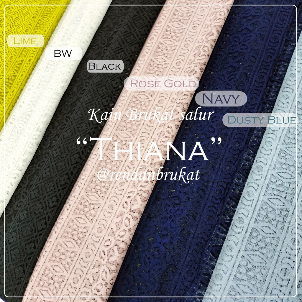 Kain Brukat/ Kain Brukat Salur/ Kain Brokat Salur "Thiana"/Kain Kebaya 090072