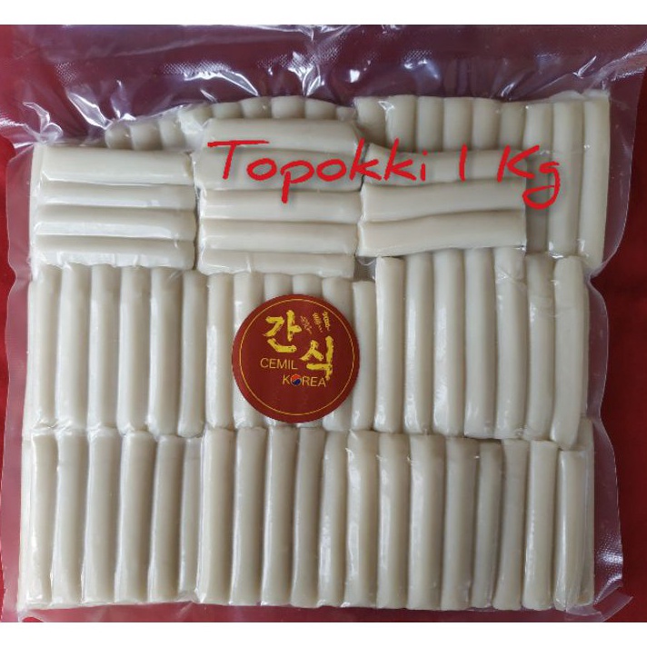 

VCVB7268 88 TOPOKI TOPPOKI TtEOKBOKKI TOPOKKI RICE CAKE 1KG MAKANANCEMILAN KOREA