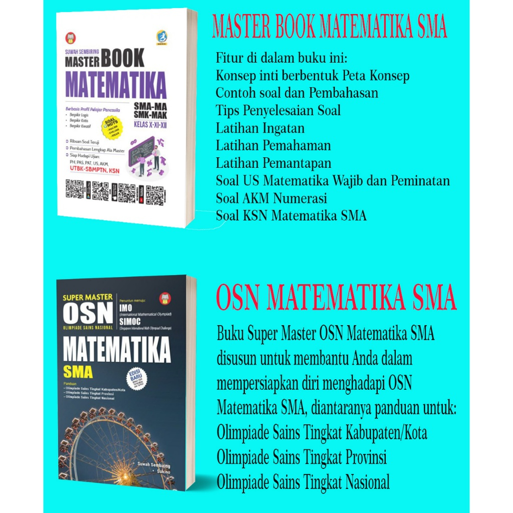 BUKU MASTER BOOK MATEMATIKA SMA-SUPER MASTER OSN MATEMATIKA SMA