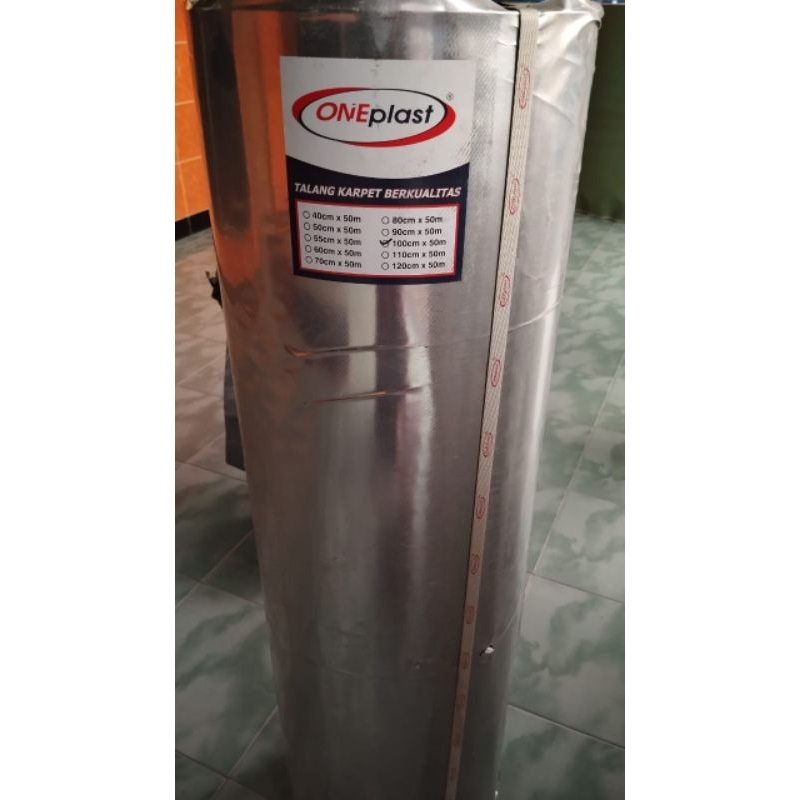 karpet talang 1roll// merk one plast//karpet pvc talang 1roll