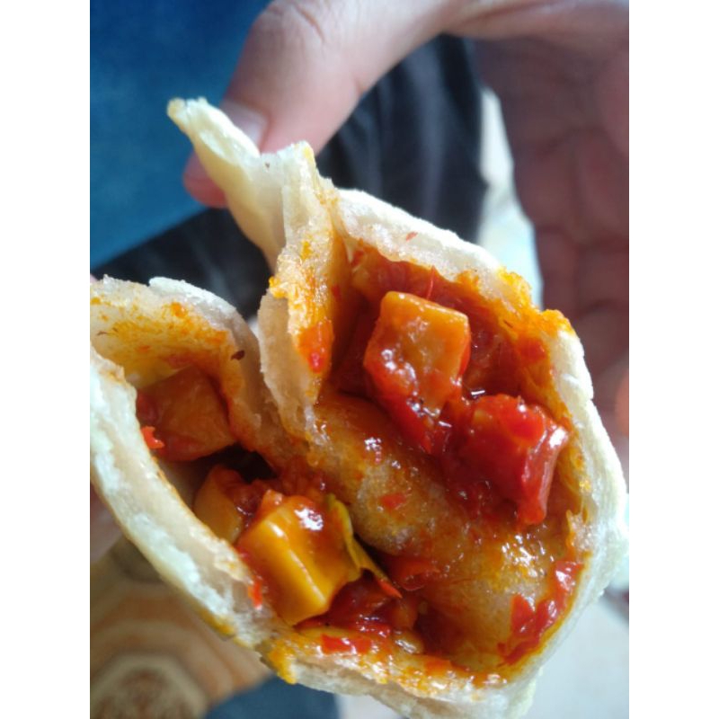 

Cireng Isi Bakso Pedas Kemasan Vakum Isi 6pcs/Kecil (Cemilan/Frozen food/Instan)