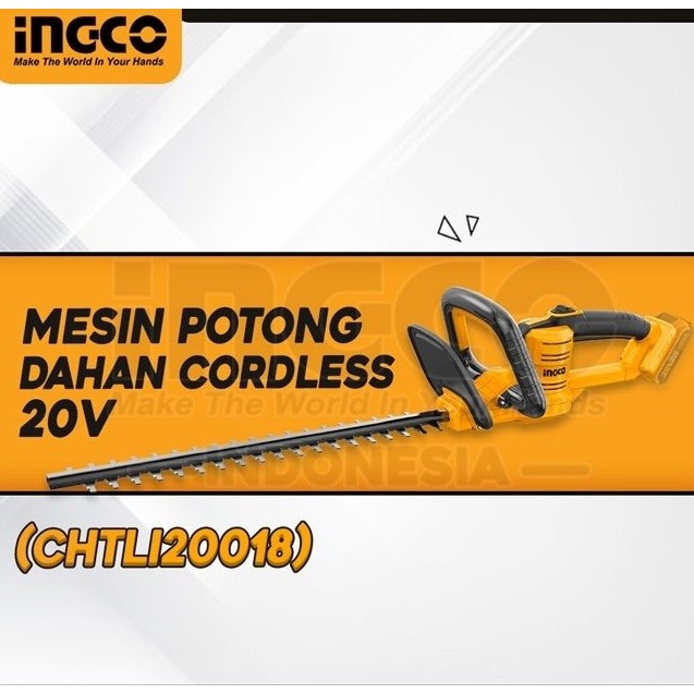 Hedge Trimmer (18") INGCO CHTLI20018 - Mesin Pangkas Potong Dahan