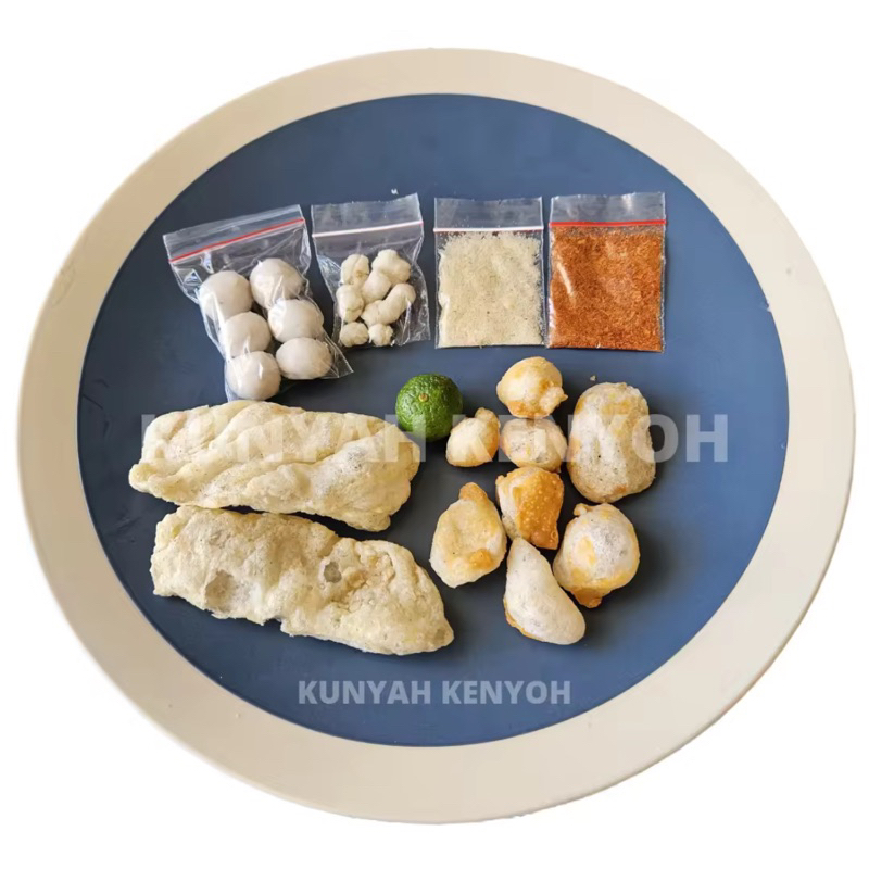 

JUN Baso Aci 20 Bungkus Hemat Lengkap / Baso Aci Khas Bandung / Bakso Aci Hot Jeletot