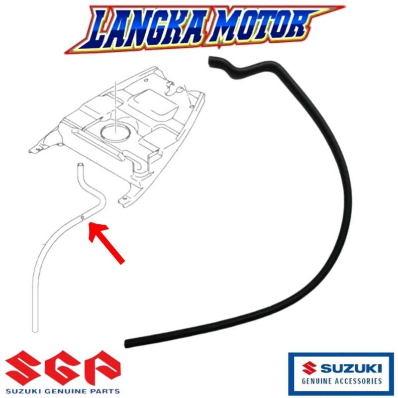 Skydrive ORI SGP Selang cover tangki bensin Suzuki SKYDRIVE