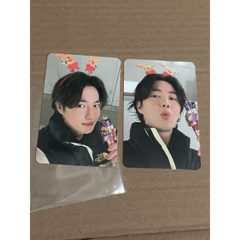 suho baekhyun chen chanyeol sehun xiumin exo photocard pink christmas pc set