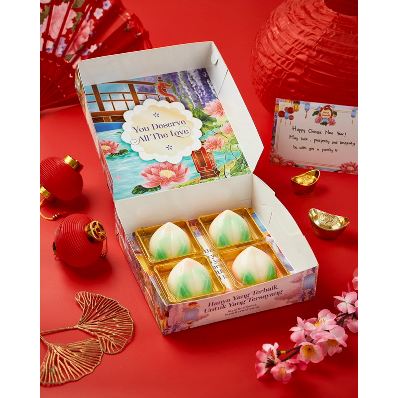 

Peach Longevity Pudding - Imlek Hampers