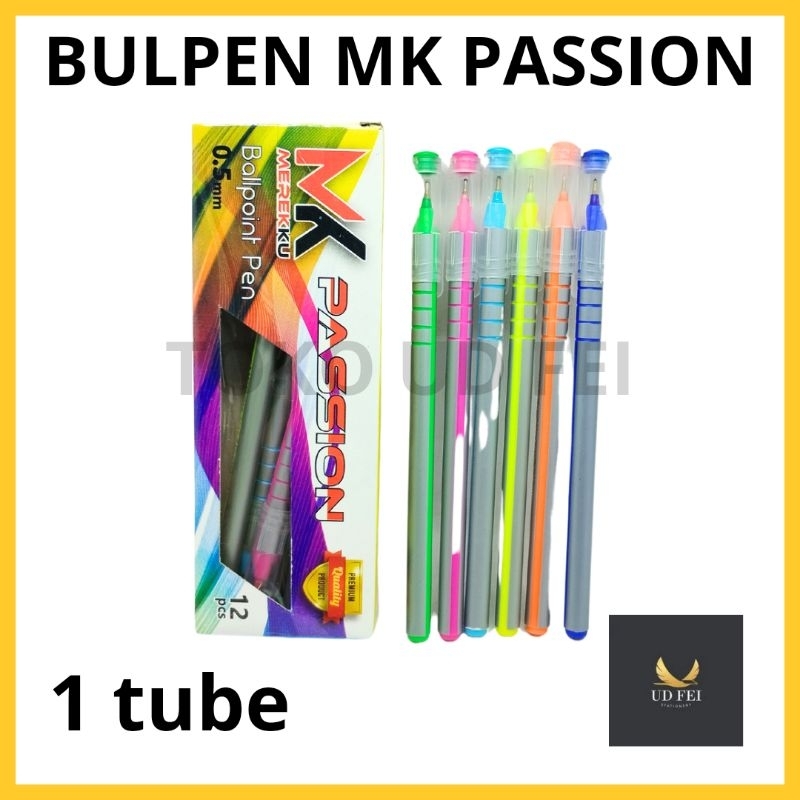 

(1 PCS) Bulpen MK Passion/Bulpen hitam Murah/ Ballpoint Hitam