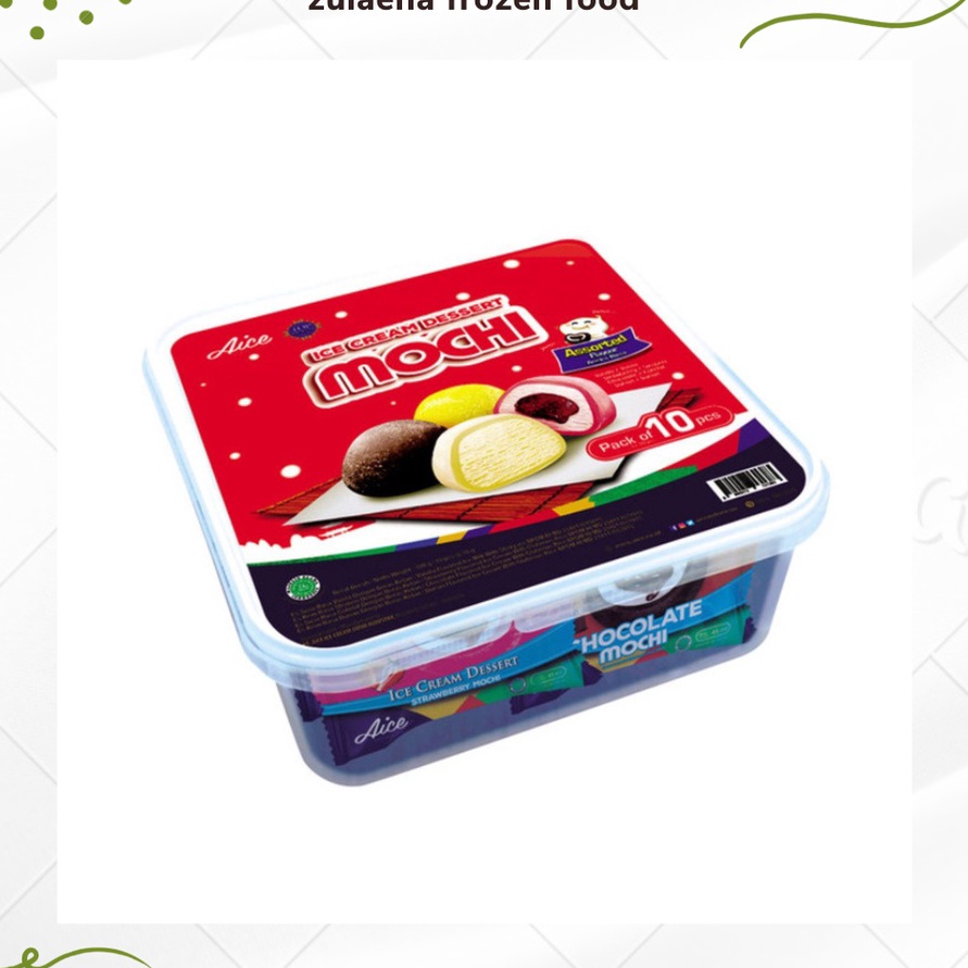 

YXHJ3558 KODE 77 Aice Mochi Durian Mochi Klepon Mochi Coklat Mochi Vanilla dalam 1 Box