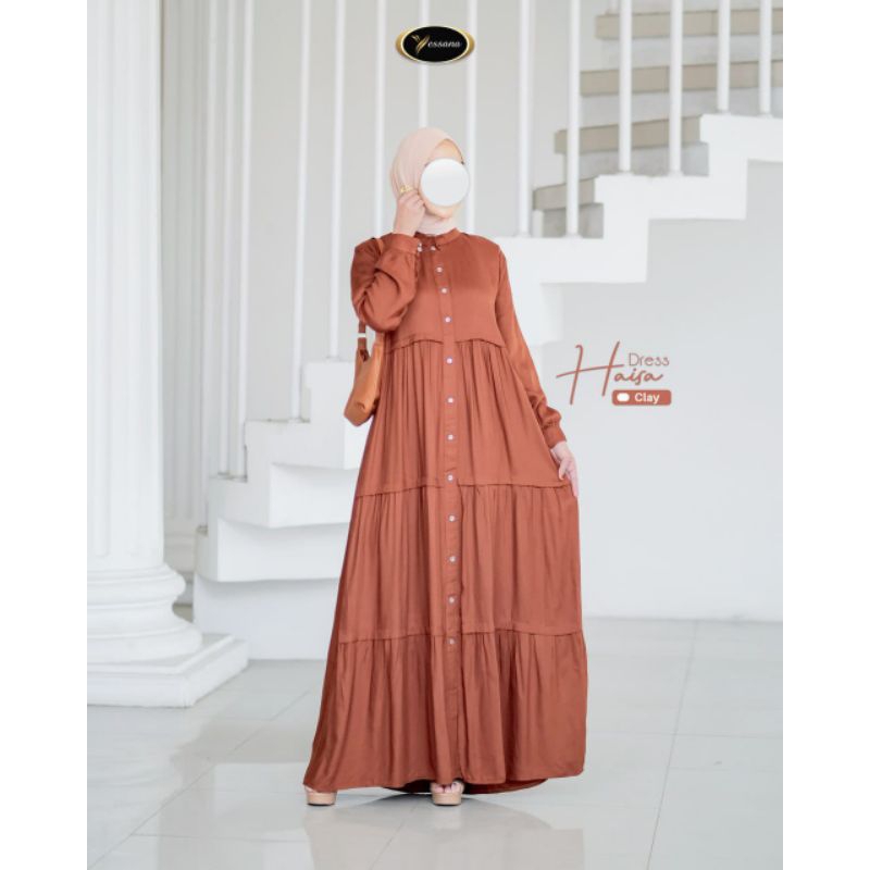 HAISA DRESS BY YESSANA | Dress Premium | Dress Wanita | Dress Murah |