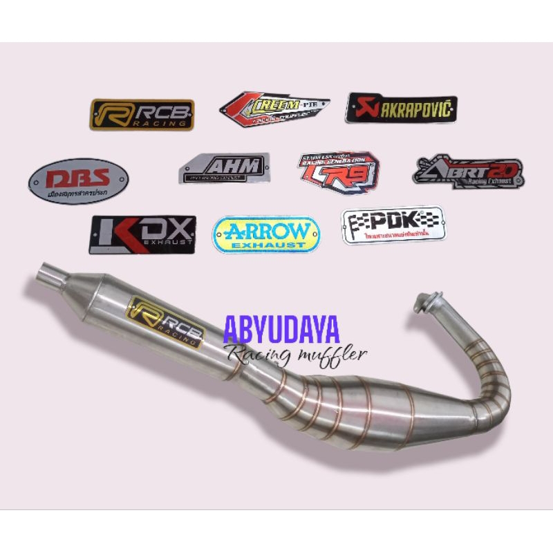 Knalpot rx king kolong knalpot telo rx king knalpot king kolong knalpot 3v3 telo stainless RCB