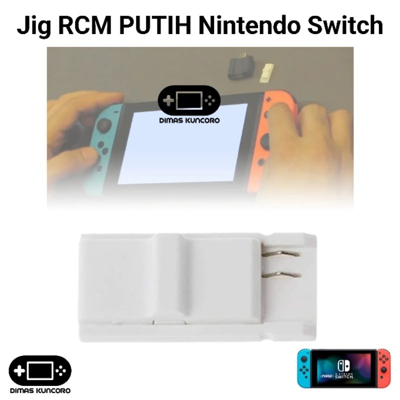 RK Jig RCM PUTIH Nintendo Switch cfw atmosphere recovery loader