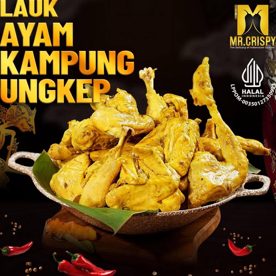 

VMRB3172 MEGA SALE Ayam Kampung Ungkep Presto MrCrispy