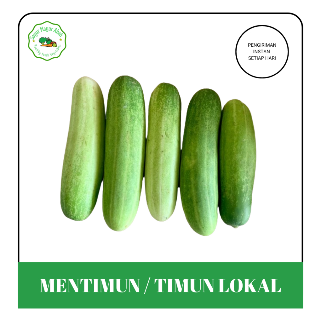 

Timun / Mentimun Lokal Fresh Sayur Bandung Kirim Instan - 250gr, 500gr & 1Kg