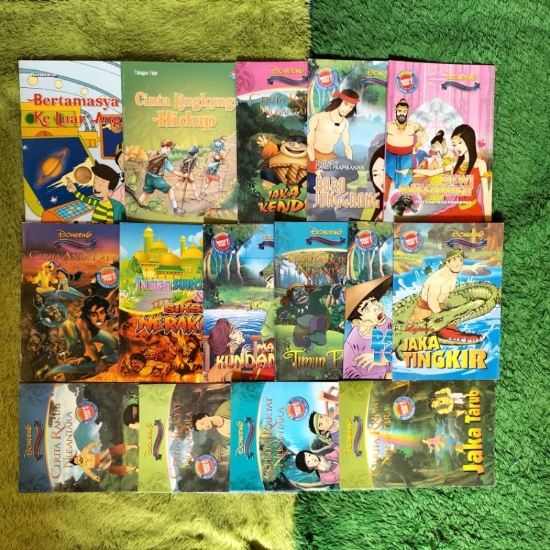 ORIGINAL BUKU PENGETAHUAN DONGENG DAN CERITA ANAK BERTAMASYA KE LUAR ANGKASA CINTA LINGKUNGAN HIDUP 
